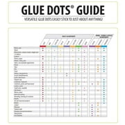 Permanent Glue Dots, Blue, Pack Of 60