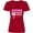 Red, variant on Inktastic Breast Cancer Survivor 10 Years and Running with Pink Ribbon Women's V-Neck T-Shirt