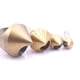 thumbnail image 3 of Juego de herramientas de desbarbado para avellanar con revestimiento de titanio, 4 Uds., brocas para madera y Metal, Zhongbo Business, 3 of 5