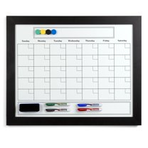 Better Office Products Dry Erase Large Magnetic Whiteboard with Color Markers, Eraser and Magnets