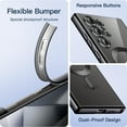 thumbnail image 6 of JETech Electroplated Case for Samsung Galaxy S24 Ultra 6.8-Inch, Camera Lens Full Protection, Compatible with MagSafe Wireless Charging, Shockproof Soft TPU Phone Cover (Titanium Black), 6 of 7