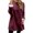RD3, variant on Long Sleeve Sweatshirt Skirt for Women Lined Crew Neck Solid Tops 2025 Fall Fashion Clothes Winter Pullover with Pockets Loungewear Tops (Black, L)