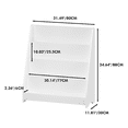 thumbnail image 5 of Jopath 4-Tier Kids Bookshelf,Book Display Shelve Bookcase for Bedroom,Playroom,White, 5 of 7