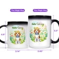 thumbnail image 4 of Beagle Hello Spring Time Flower Floral Nature Heat Color Changing Mug Beagles Dog Lover Gifts Idea Magic Coffee Mug - 02031, 4 of 4