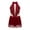 Burgundy, variant on Kids Girls Gymnastics Leotard Lyrical Dancewear Shiny Rhinestone Latin Jazz Ballet Dance Dusty Pink 16