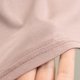 thumbnail image 5 of Pijama de manga corta para mujer, color liso, manga corta, camiseta fina con cuello en V, pijama de manga corta, blusa de poliéster para mujer, 5 of 8