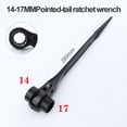 thumbnail image 1 of Lefu 10-32mm Ratchet Wrench Socket Plum Blossom Multifunctional Pointed Tail Adapter, 1 of 5