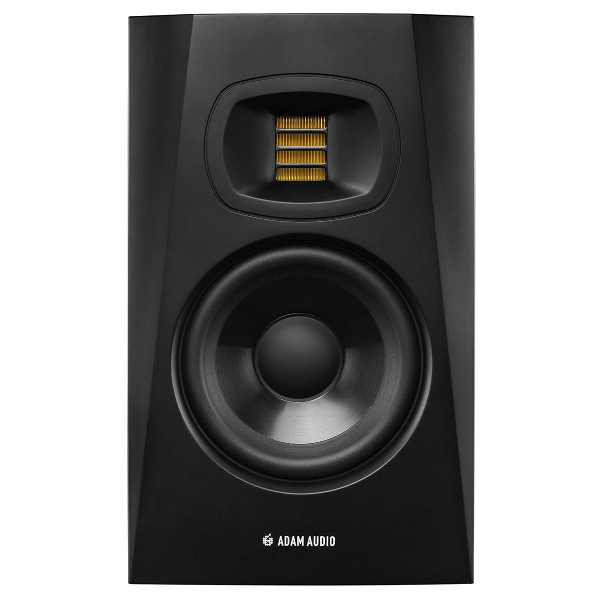Adam Audio Professional T-Series T5V 5" 70W 2-Way Active Nearfield Monitor, Pair, Bundle with T10S 10" 130W Subwoofer