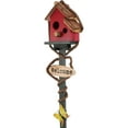 thumbnail image 2 of Casa para pájaros con estaca para jardín al aire libre, casa para pájaros con poste para parque, casa para pájaros decorativa, 2 of 6