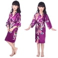 thumbnail image 7 of LYMAYTER Baby Girls Silk Sleepwear for Kids Toddler One-Piece Romper Stain Pajamas 1-14Y Teen Comfort Jumpsuit Night-Robe Lacing Loungewear, 7 of 7