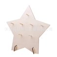 thumbnail image 1 of CIMAXIC Wedding Wooden Donut Display Stand For Wedding Party Multi-Functional Dessert Holder Detachable Donut Rack For Sweet Table Decor,14.57"X14.57"X4.92", 1 of 4