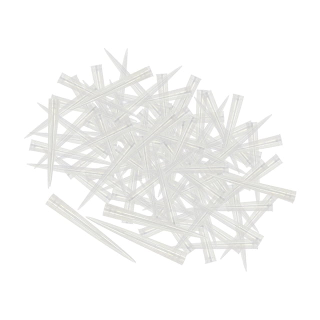 Matsuzay Paquete de 100 tubos portaflores con púas fijas para manualidades DIY Claro L