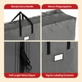 thumbnail image 4 of Elf Stor Christmas Tree Storage Bag for 9FT Artificial Trees (Gray), 4 of 7