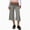 White -AC03, variant on Gaucho Pants for Women Fold Over Flowy Low Rise Wide Leg Capri Pants Casual Stretch Cropped Pant White 3XL