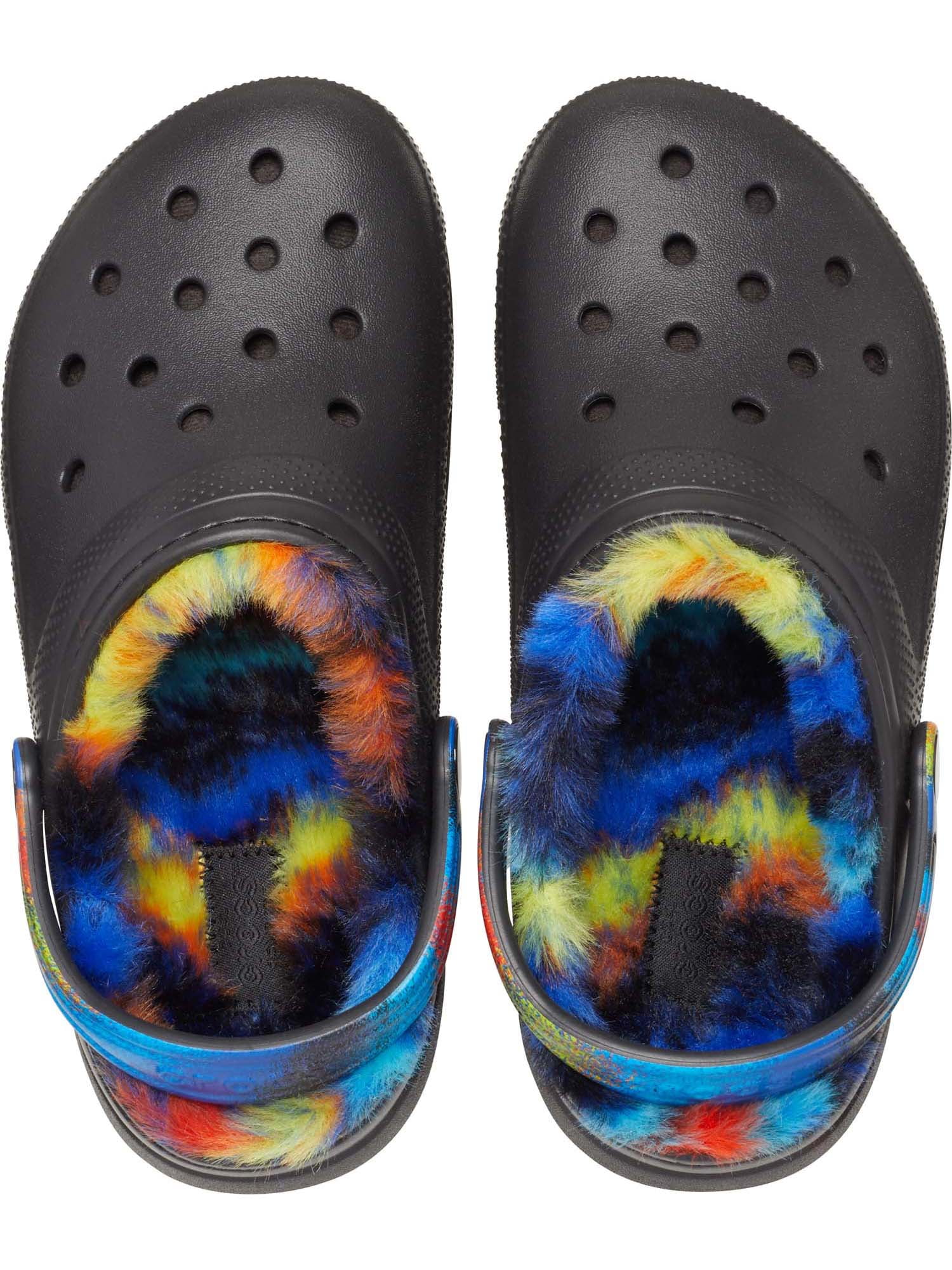 Crocs Kids Classic Lined Spray Dye Clog, Sizes 11-5