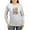 Ash Gray, variant on CafePress - Nerf Or Nothin Camo Long Sleeve T Shirt - Women's Long Sleeve Graphic Casual T-Shirt