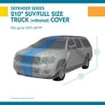 thumbnail image 5 of Duck Covers Defender SUV/Truck Cover, Fits SUVs or Trucks with Shell or Bed Cap up to 17 ft. 5 in. L Fits select: 2004-2017 FORD EXPLORER, 2005-2017 JEEP GRAND CHEROKEE, 5 of 9