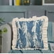 thumbnail image 2 of Sofa Vama Ropa de Cama Funda de almohada con volantes y diseño de flores de campanas de viento, para sofá, sala de estar, regalo navideño for Navideño, 2 of 4