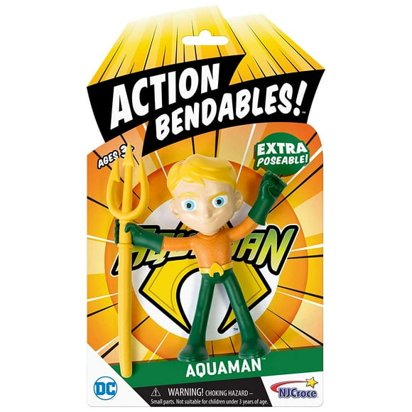 Action Figures - DC Comics - Aquaman Bendable 8" New ab-5006