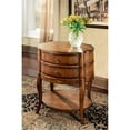 thumbnail image 2 of Home Square Transitions Oval Wood End Table in Umber - Set of 2, 2 of 7
