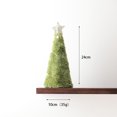 thumbnail image 3 of Christmas Decor Cute Plush Christmas Tree Wreath Hanging Leg Doll Hanging Decoration Holiday Party Scene Layout Props And Gifts, 3 of 5