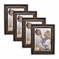 thumbnail image 3 of DECANIT 4x6 Picture Frames Rustic Distressed Brown Wood Pattern High Definition Glass for Table Top Display and Wall Mounting Photo Frame?Pack of 4, 3 of 4