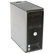 Dell Off-Lease, Refurbished 745 Mini-Tower Desktop PC with Intel Core 2 Duo Processor, 4GB Memory, 1TB Hard Drive and Windows 7 Professional (Monitor Not Included) with Optional Accessories Holiday Value Bundle