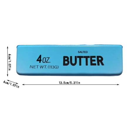 Slow Rising Squishy Butter Stick, Slow Rising Squishy Butter Stress Relief Squishies for Office & Desk Use, Food Fidget Toy for Office School (4 oz)