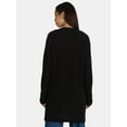 thumbnail image 4 of Time and Tru Women's Super Soft Cardigan, Size XS-XXXL, 4 of 4