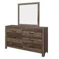 thumbnail image 6 of Bo Four Piece Queen Size Bedroom Set, Brown, 6 of 7