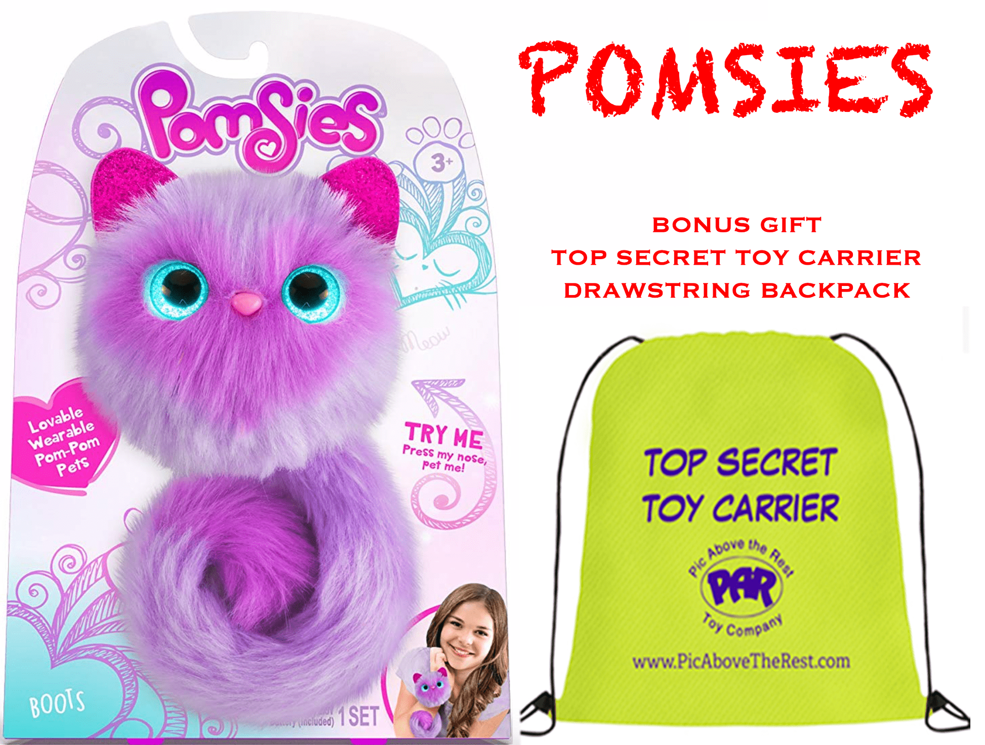 pomsies purple
