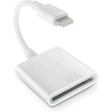 Image of SD Card Reader Digital Camera Reader Adapter Compatible with iPhone/iPad Plug and Play