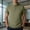(Casual 140)Green, variant on Plus Size T-Shirt for Men Solid Color T Shirt Summer Short Sleeve Casual Fashion Style Striped Breathable Mesh Seamless Half Sleeved Oversize Tops