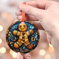 thumbnail image 4 of Gingerbread Man 1 Ceramic/Acrylic Christmas Ornament, Warm Fall Feast Moment, Special Mother Celebration, Romantic Couple Moment, Commemorative 2025 Legacy Design, 4 of 5