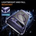 thumbnail image 4 of Dteck Trasparent Case for Google Pixel 8A,Magnetic TPU Case Compatible with Mag Safe Shockproof Anti Yellowing Anti Slip Clear PC Cover for Google Pixel 8A,Purple, 4 of 7