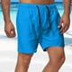 thumbnail image 4 of Pantalones cortos informales de colores vivos para hombre - Poliéster de secado rápido, corte holgado, deportes de playa - Tallas M-XXXXXL, 4 of 6