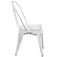 thumbnail image 7 of Bowery Hill Metal Dining Chair in Distressed White, 7 of 7