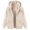 White, variant on Bovemsi Sweatshirt for Women Fashionable And Casual Fleece Lined Thickened Warm Hooded Zip Up Hoodie