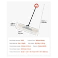 thumbnail image 5 of YYDSBNHH 36 Inch Heavy-Duty Snow Pusher Shovel with Metal Edge, Ergonomic Grip & Segmented Handle – Wide HDPE Blade for Efficient Driveway, Garden & Sidewalk Snow Removal, 5 of 5