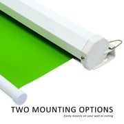 Pull Down Green Screen 55 x 82 Inches Chromakey Studio Backdrop Portable Background