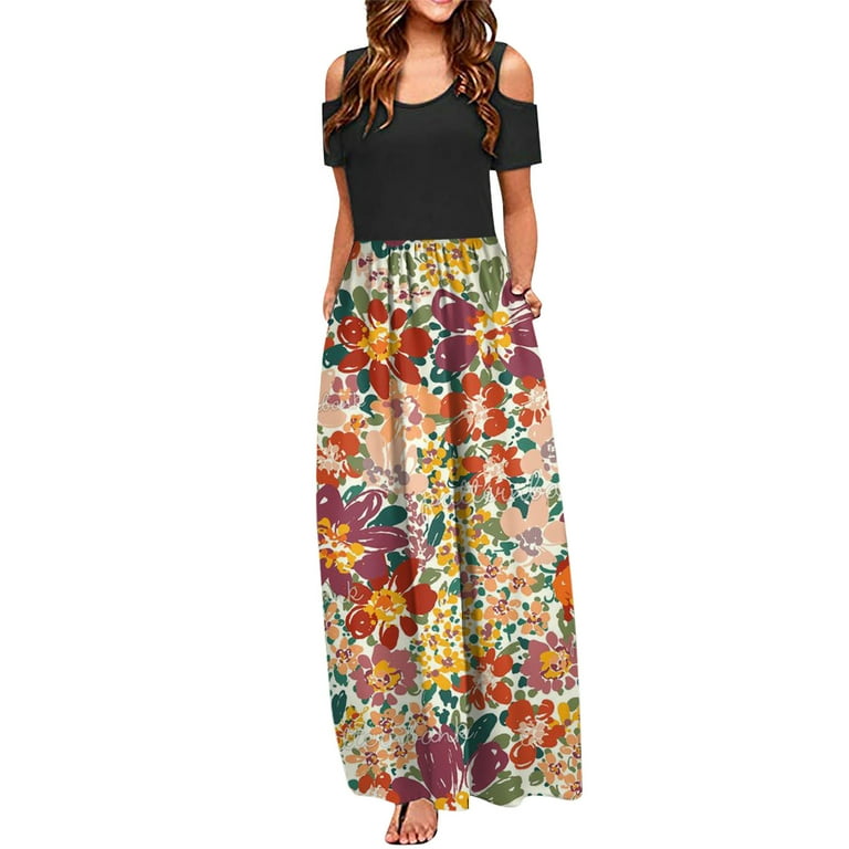 Womens floral maxi skirt uk cheap