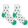 thumbnail image 4 of ktowifly St Patricks Day Cotton Quarter Socks for Men Cute Printed Casual Comfortable Soft Comfy Sock, 4 of 6