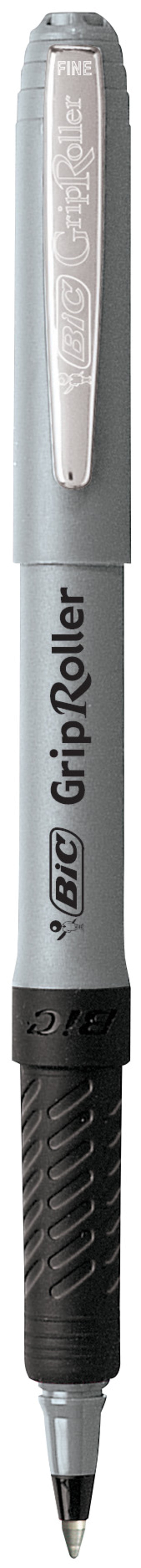 BIC Comfort Grip Rollerball Pen 12 Pack