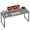 Grey, variant on Amadwell 54" Computer Desk, Home Office Desk, Study & Gaming Desk with Storage, Large Legroom, Sturdy Metal Frame,Rustic Brown