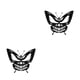 thumbnail image 3 of Decoración de calavera Bearachild con Mariposas de metal duraderas y elegantes, 3 of 6