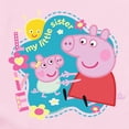 thumbnail image 2 of CafePress - Peppa Pig: My Little Sister - Baby Light Bodysuit, Size Newborn - 24 Months, 2 of 4