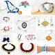 thumbnail image 5 of Cuentas de Ojo Maligno Uxcell, 100 Pcs 8mm Encanto Redondo Plano de Ojo Maligno, Azul, 5 of 7