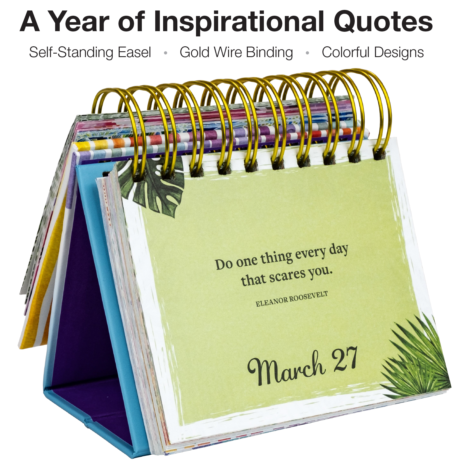 Excello Global Products Motivational & Inspirational Perpetual Daily Flip Calendar With Self-Standing Easel - GPP-0028 - Walmart.com Excello Global Products Motivational & Inspirational Perpetual Daily Flip Calendar With Self-Standing Easel - GPP-0028 - Walmart.com