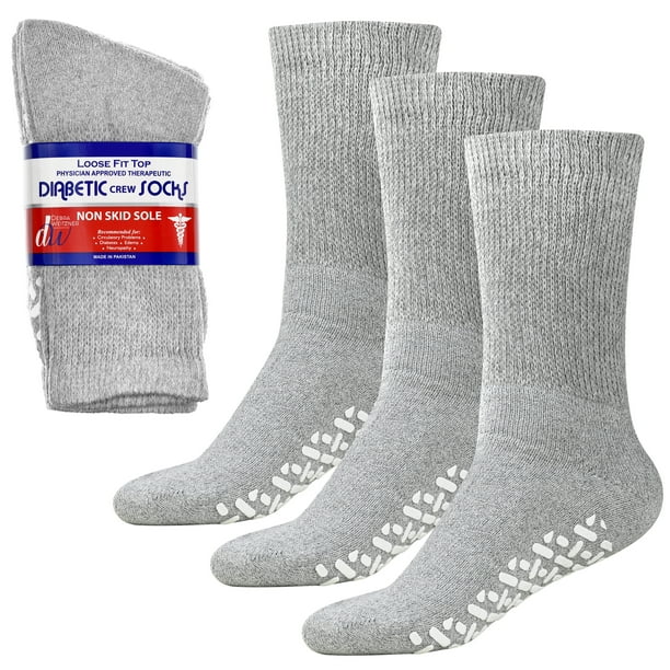 Debra Weitzner - Debra Weitzner Non-Binding Loose Fit Sock - Non-Slip ...