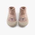 thumbnail image 4 of Ferjadq Baby Knit Upper Non‑Slip Soft Sole Sock Shoes Infant First Walking Walk Wear Socks Coffee,30-36 Months, 4 of 7